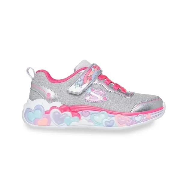 Skechers Tenis 302697N-SMLT PrataMulti Mesh -3-